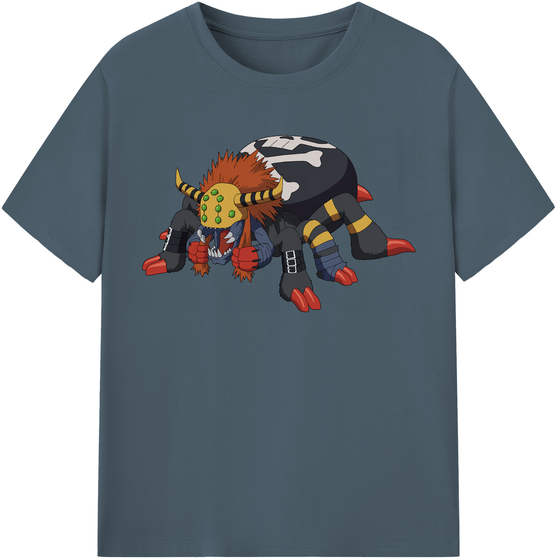 （画像用） Digimon デジタルモンスター/デジモン 綿100％半袖Tシャツ（フロントプリント）